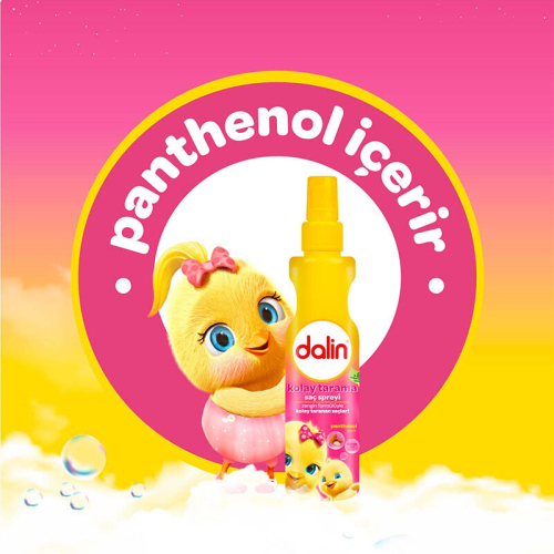 Dalin Kolay Tarama Spreyi 200 ml - Badem Özü ve Panthenol - 3