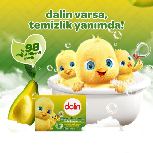 Dalin Nem ve Koruma Bebek Sabunu 100 gr - 3
