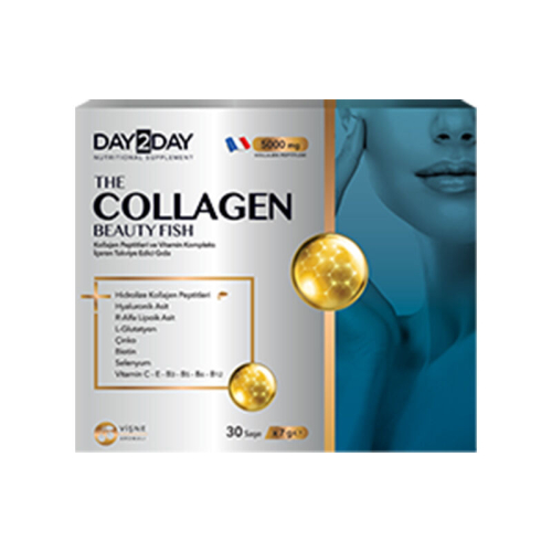 Day2Day The Collagen Beauty Fish Kollajen 30 Saşe x 7 gr - Day2Day