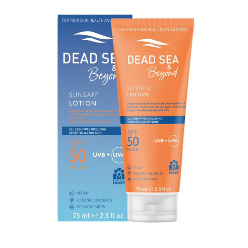 Dead Sea Beyond Sunsafe Lotion SPF50+ 75 ml - Dead Sea Beyond