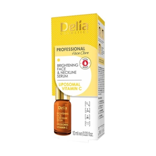 Delia Professional Parlaklaştırıcı Yüz ve Boyun Serumu 10 ml - Delia Cosmetics