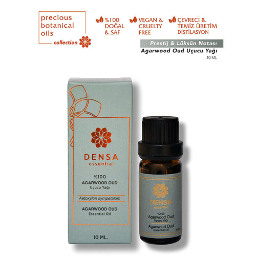 Densa Essential Agarwood Oud Uçucu Yağı 10 ml - Densa Essential