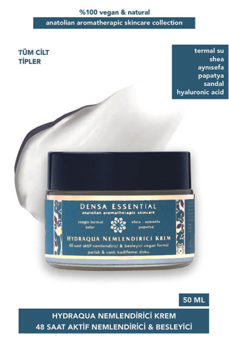 Densa Essential HydrAqua 48 Saat Aktif Nemlendirici ve Besleyici Krem 50 ml - 4