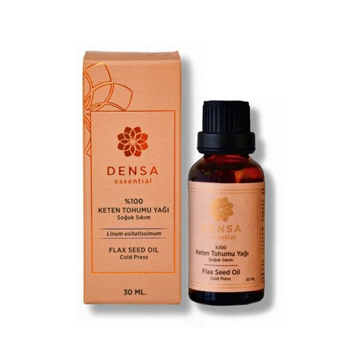 Densa Essential Keten Tohumu Yağı 30 ml - Densa Essential