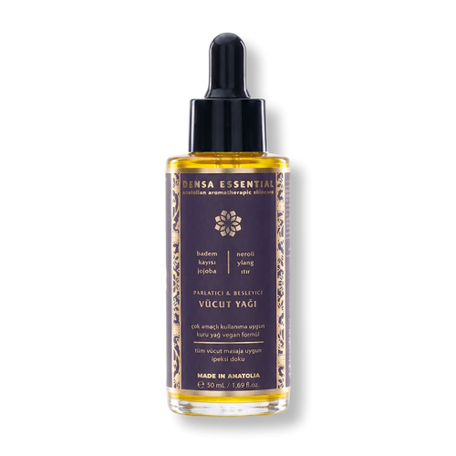 Densa Essential Parlatıcı ve Besleyici Vücut Yağı 50 ml - Densa Essential