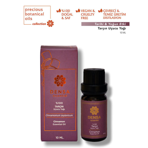 Densa Essential Tarçın Uçucu Yağı 10 ml - Densa Essential