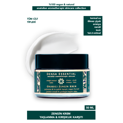 Densa Essential Yaşlanma ve Kırışıklık Karşıtı Zengin Krem 50 ml - 2