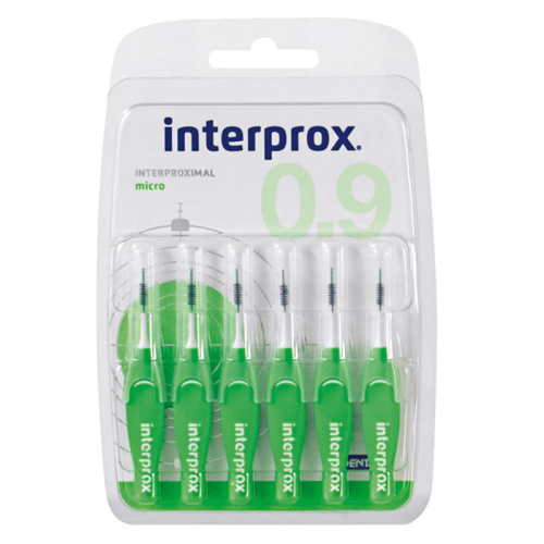 Dentaid INTERPROX 4G Micro Blister 6'lı - Yeşil - N31192 - 1