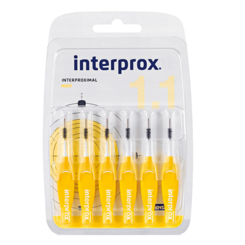 Dentaid INTERPROX 4G Mini Blister 6'lı - Sarı - N31191 - Dentaid