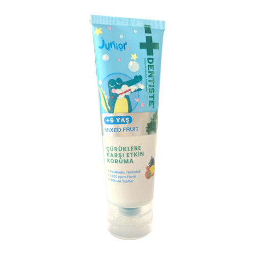 Dentiste Junior Karışık Meyve Aromalı Diş Macunu +6 Yaş 60 gr. - 1