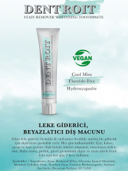 Dentroit Leke Giderici Beyazlatıcı Diş Macunu 100 ml - 3