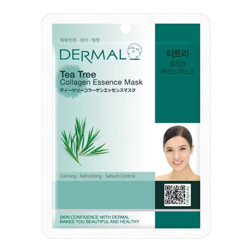 Dermal Çay Ağacı Özlü Kollajen Yüz Maskesi 23 gr - Dermal
