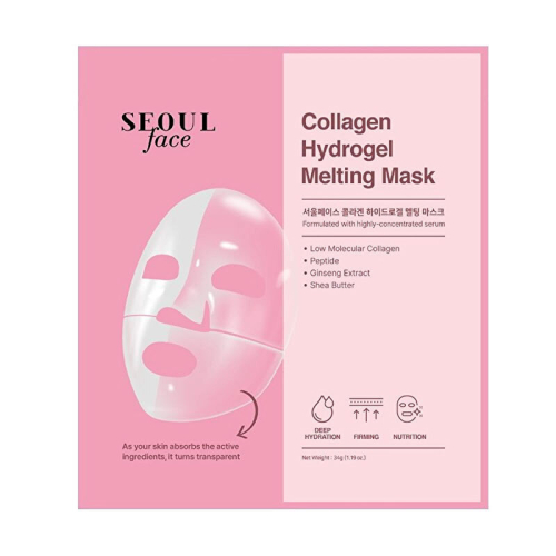 Dermal Korea Seoul Face Collagen Hydrogel Eriyen Yüz Maskesi 34 gr - Dermal