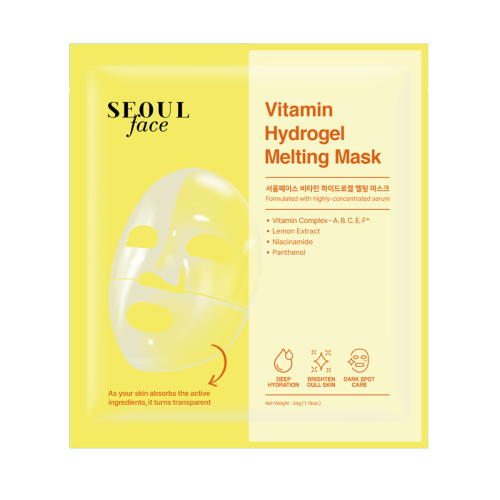 Dermal Korea Vitamin Hidrojel Eriyen Yüz Maskesi 34 gr - Dermal