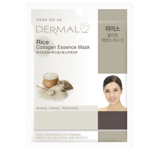 Dermal Pirinç Özlü Kolajen Maskesi 23 gr - Dermal