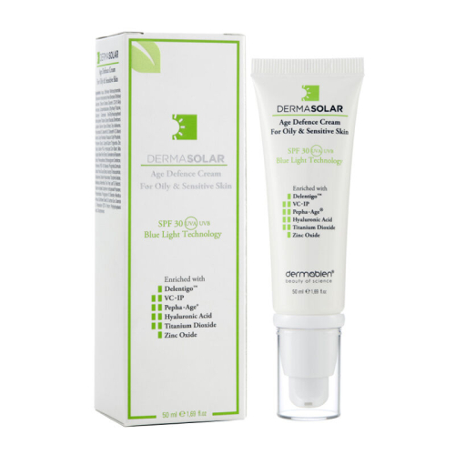 Dermasolar Age Defence Oily - Sensitive Skin Spf30 Cream 50 ml - Dermabien