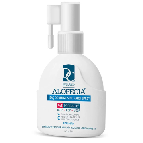 Dermo Clean Alopecia Procapil Saç Dökülmesine Karşı Sprey 60 ml - Erkek - Dermo Clean
