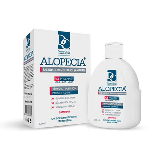 Dermo Clean Alopecia Saç Şampuanı 300 ml - 1
