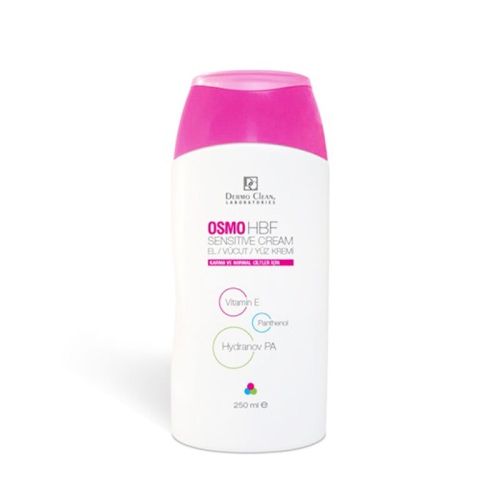 Dermo Clean Osmo Hbf Sensitive Cream El, Vücut ve Yüz Kremi 250 ml - 1