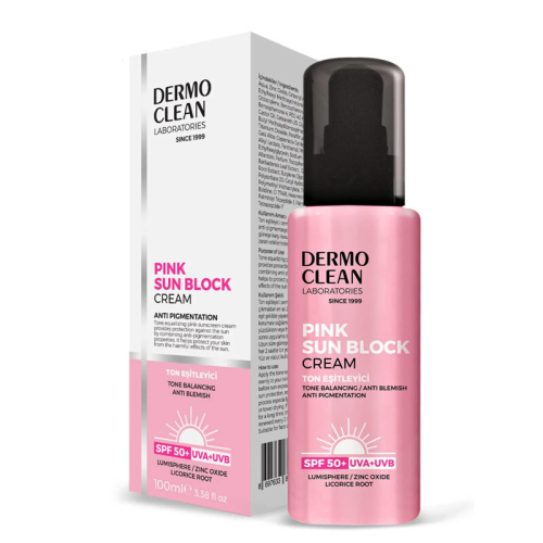 Dermo Clean Pink Sun Block Cream 100 ml - Dermo Clean