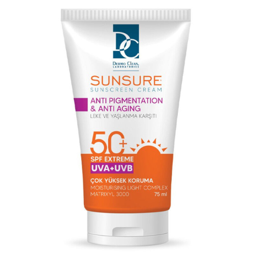 Dermo Clean Sunsure Lekeli Ciltler İçin Güneş Kremi 75 ml - 1