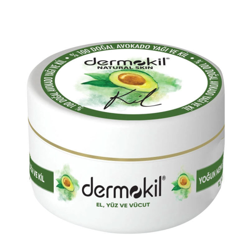 Dermokil Avokado Yağı Kil Özlü Nemlendirici Krem 300 ml - Dermokil