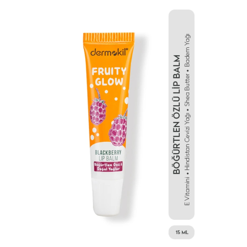 Dermokil Böğürtlen Özü ve Doğal Yağlar Lip Balm 15 ml - 2