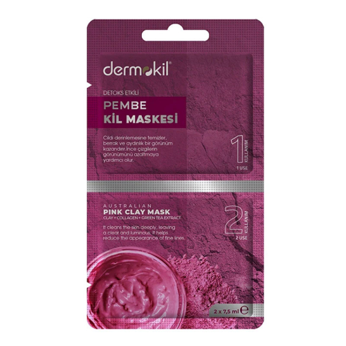 Dermokil Detoks Etkili Pembe Kil Maskesi 15 ml - Dermokil