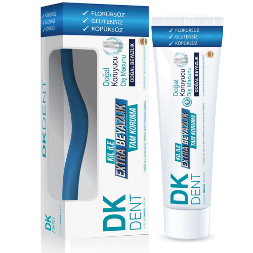 Dermokil Dk Dent Klasik Diş Macunu Diş Fırçalı 75 ml - Dermokil