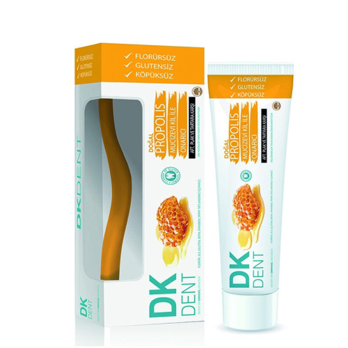 Dermokil Dk Dent Propolis Diş Macunu 75 ml + Diş Fırçası HEDİYE - Dermokil