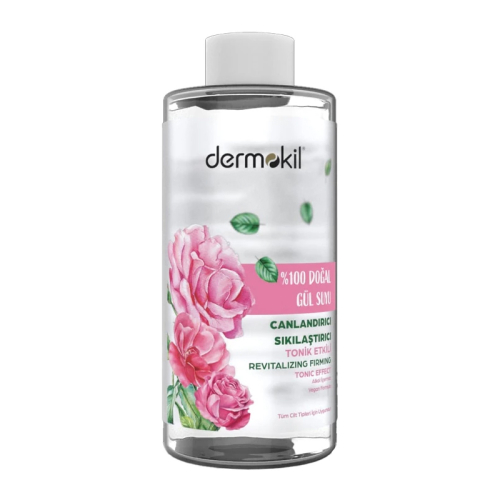 Dermokil Doğal Canlandırıcı Sıkılaştırıcı Gül Suyu 200 ml - Dermokil
