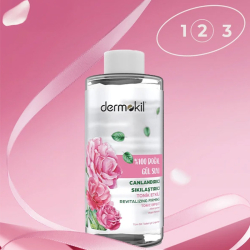 Dermokil Doğal Canlandırıcı Sıkılaştırıcı Gül Suyu 200 ml - 4