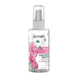 Dermokil Doğal Gül Suyu Canlandırıcı Tazeleyici Yüz Spreyi 50 ml - 1
