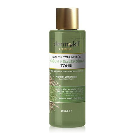 Dermokil Kenevir Tohum Yağı Yoğun Nemlendirici Tonik 200 ml - Dermokil