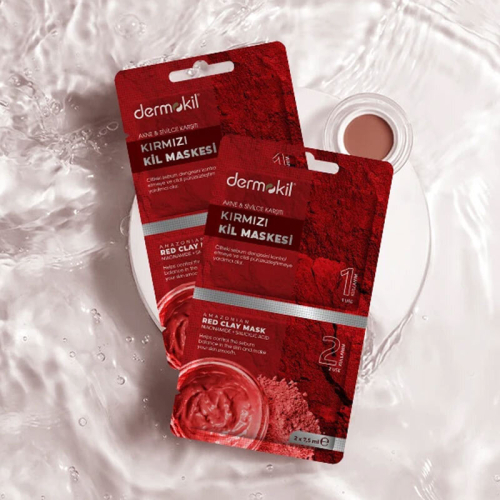 Dermokil Kırmızı Kil Maskesi 15 ml - 3