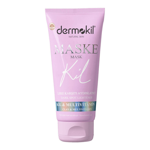 Dermokil Natural Leke Karşıtı Aydınlatıcı Maske (Multi Vitamin ve Kil) 75 ml - 1