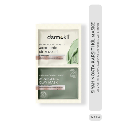 Dermokil Siyah Nokta Karşıtı Kil Maske 2 x 7.5 ml - 2