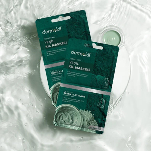 Dermokil Yeşil Kil Maskesi 2x7,5 ml - 3