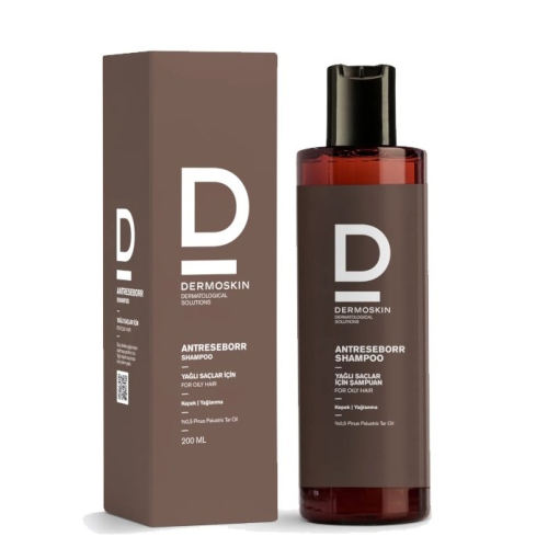 Dermoskin Antreseborr Yağlı Saçlar İçin Şampuan 200ml - Dermoskin