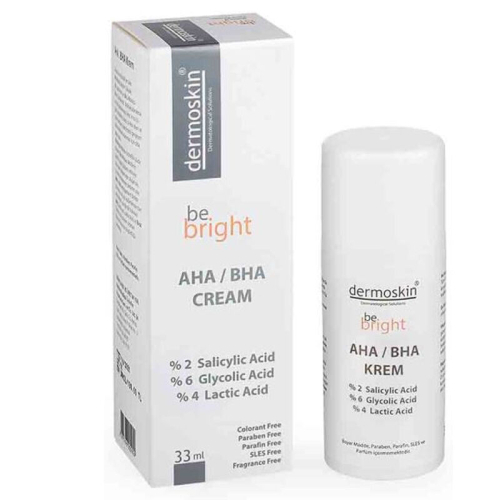 Dermoskin Be Bright AHA - BHA Krem 33 ml - 1