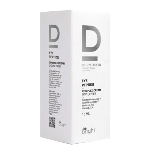 Dermoskin Be Bright Göz Çevresi Peptit Kompleks Krem 15 ml - Dermoskin