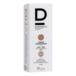 Dermoskin Be Bright SPF50+ Likit Fondöten 33ml - Light - 3
