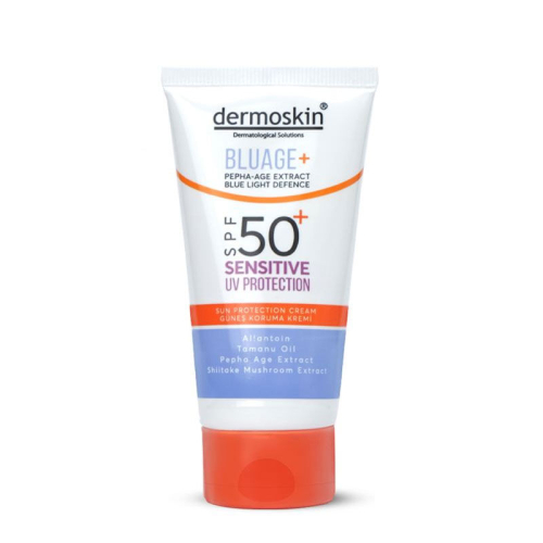Dermoskin Bluage+ SPF50+ Hassas Ciltler İçin Güneş Kremi 50 ml - 1