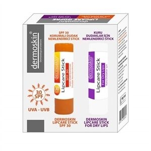 Dermoskin Lipcare Stick - Lipcare Stick Spf 30 Kofre - Dermoskin