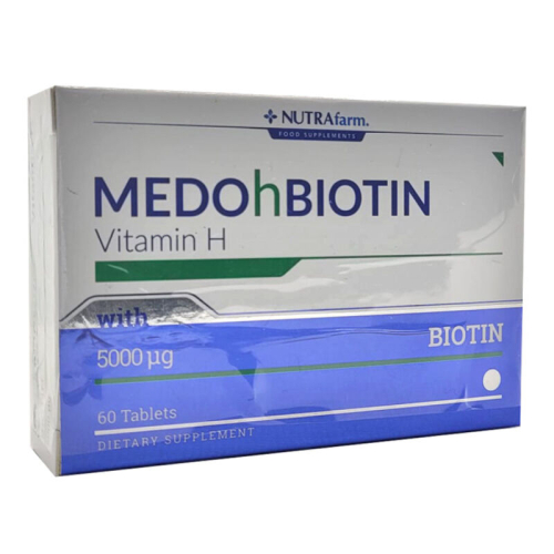 Dermoskin Medohbiotin Tablet 5 Mg 60 Tablet - Dermoskin