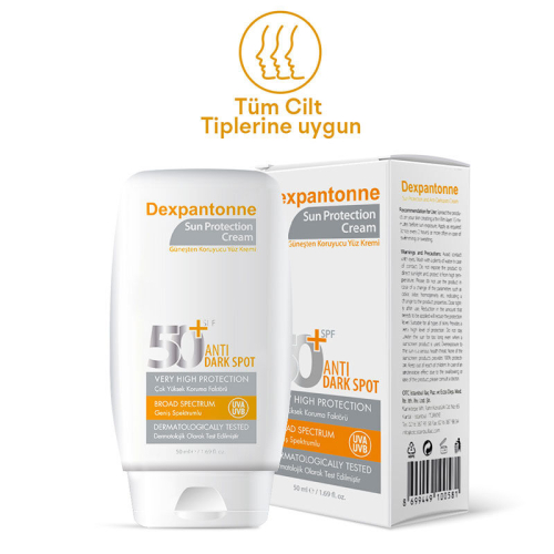 Dexpantonne SPF50+ Leke Karşıtı Yüz Kremi 50 ml - 3