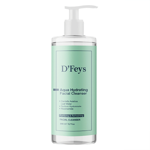 DFeys Aqua Hydrating Facial Cleanser 200 ml - DFeys