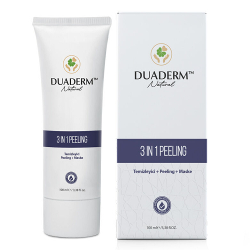 Duaderm 3in1 Cilt Temizleyici Peeling Maske 100 ml - Duaderm