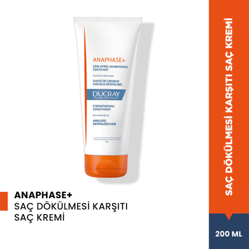 Ducray Anaphase Saç Dökülmesine Karşı Saç Kremi Yoğunlaştırıcı ve Güçlendirici Saç Bakımı 200 ml - Ducray