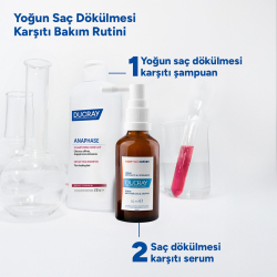 Ducray Anaphase+ Saç Dökülmesi Karşıtı Şampuan 400 ml - 5